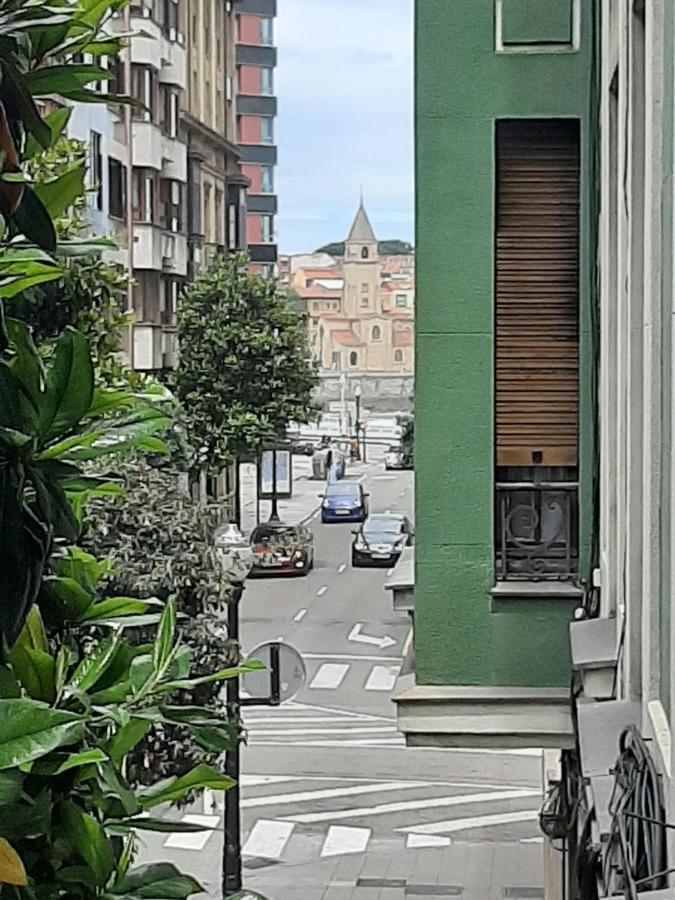 Апартаменты Bonito Piso En Gijon Centro Playa Экстерьер фото