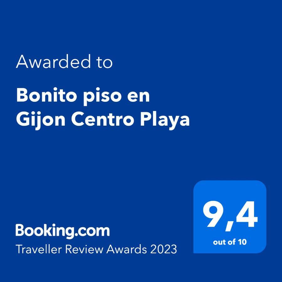 Апартаменты Bonito Piso En Gijon Centro Playa Экстерьер фото